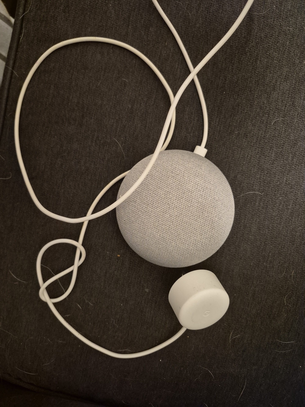 google Nest Mini Smart Speaker - Chalk White